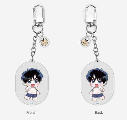 10 years : Dress-up Acrylic Keyring
