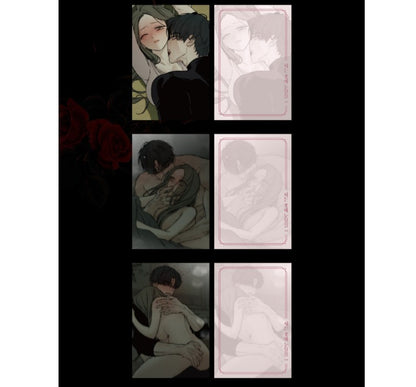 [pre-order] Tears on a Withered Flower : Illustration Postcard Book 19+