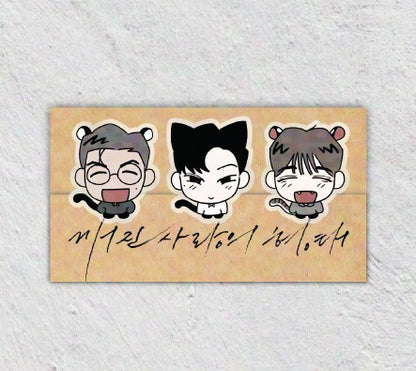 [Pre-order][collaboration cafe] Pieces of Us : Acrylic Clip Set