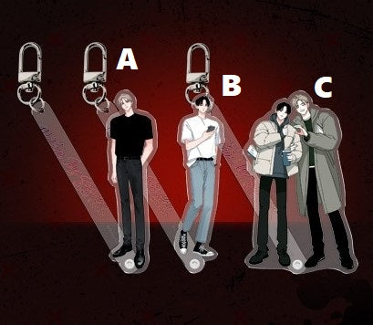 [Fantazit Cafe] Within My Shadow : Acrylic Stick Keyring