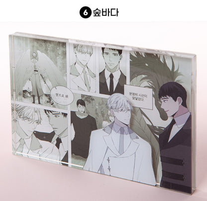 [pre-order][Notea POP-UP] Us in BLoom : Large Scene Acrylic Block