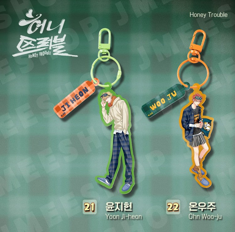 [BOMTOON POP-UP][10th Anni. Home Party[BOM SWEET HOME] Character Keyring