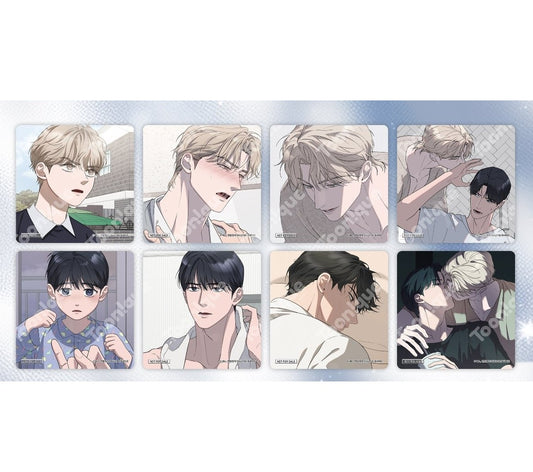 [Toonique Cafe] Salt Society : 8 Coasters set