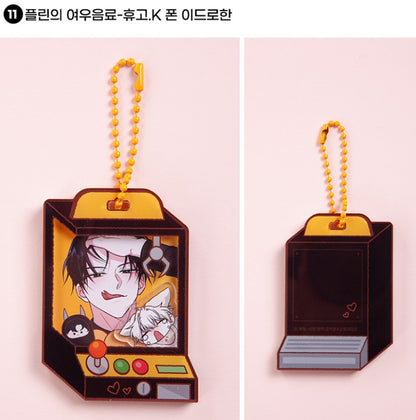[pre-order][Notea POP-UP] Us in BLoom : Gacha Shaker Keyring