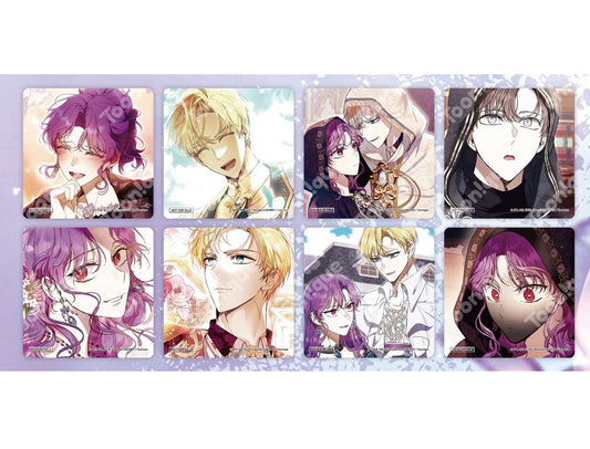 [Toonique Cafe] The Perks of Being a Villainess : 8 Coasters set