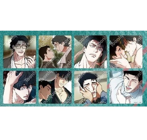 [Toonique Cafe] Swallow You Whole : 8 coasters set