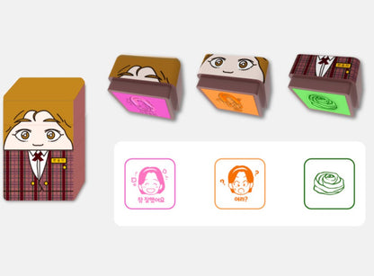 [pre-order] After School Lessons for Unripe Apples : 6 Types Stamp set