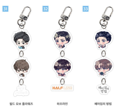 [pre-order][AcoShop] 20th Anniversary Goods : SD Acrylic Keyring