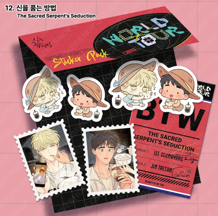 World Tour Live : Sticker Pack