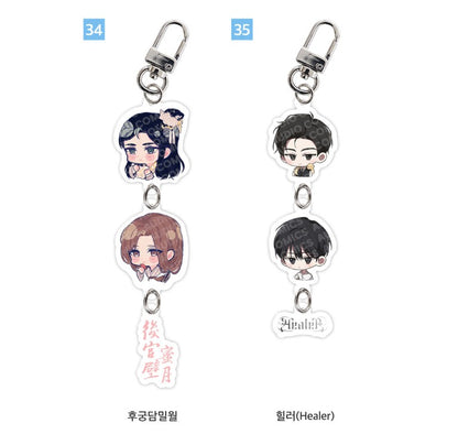 [pre-order][AcoShop] 20th Anniversary Goods : SD Acrylic Keyring