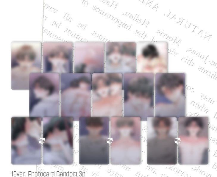 [Pre-order][collaboration cafe] A World Without You : 19ver. Photocard Random 3p