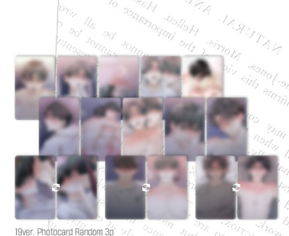 [Pre-order][collaboration cafe] A World Without You : 19ver. Photocard Random 3p