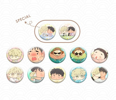 [Fantazit Cafe] The Sacred Serpent's Seduction : Random Can Badge