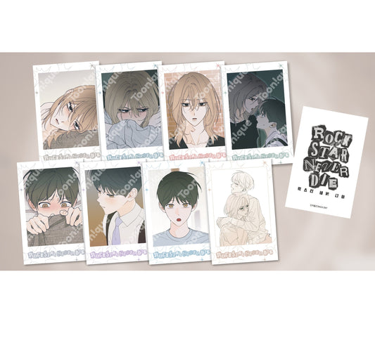 [Toonique Cafe] Rockstar Never Die : Lucky Draw Photocard(random)