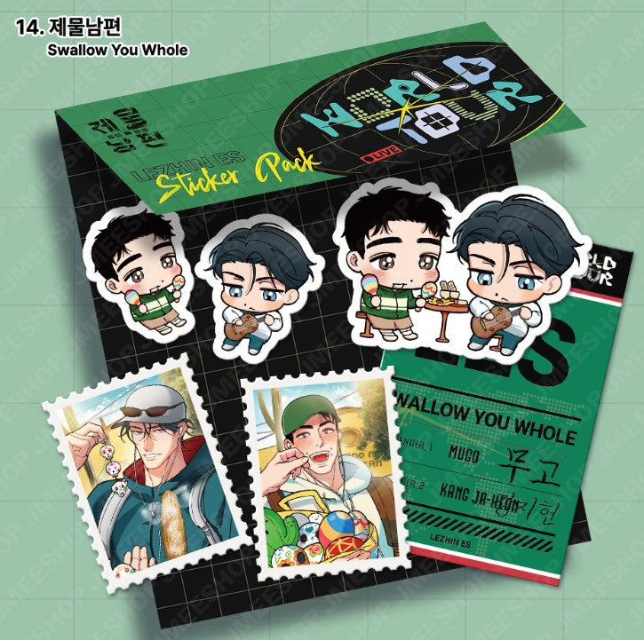 World Tour Live : Sticker Pack