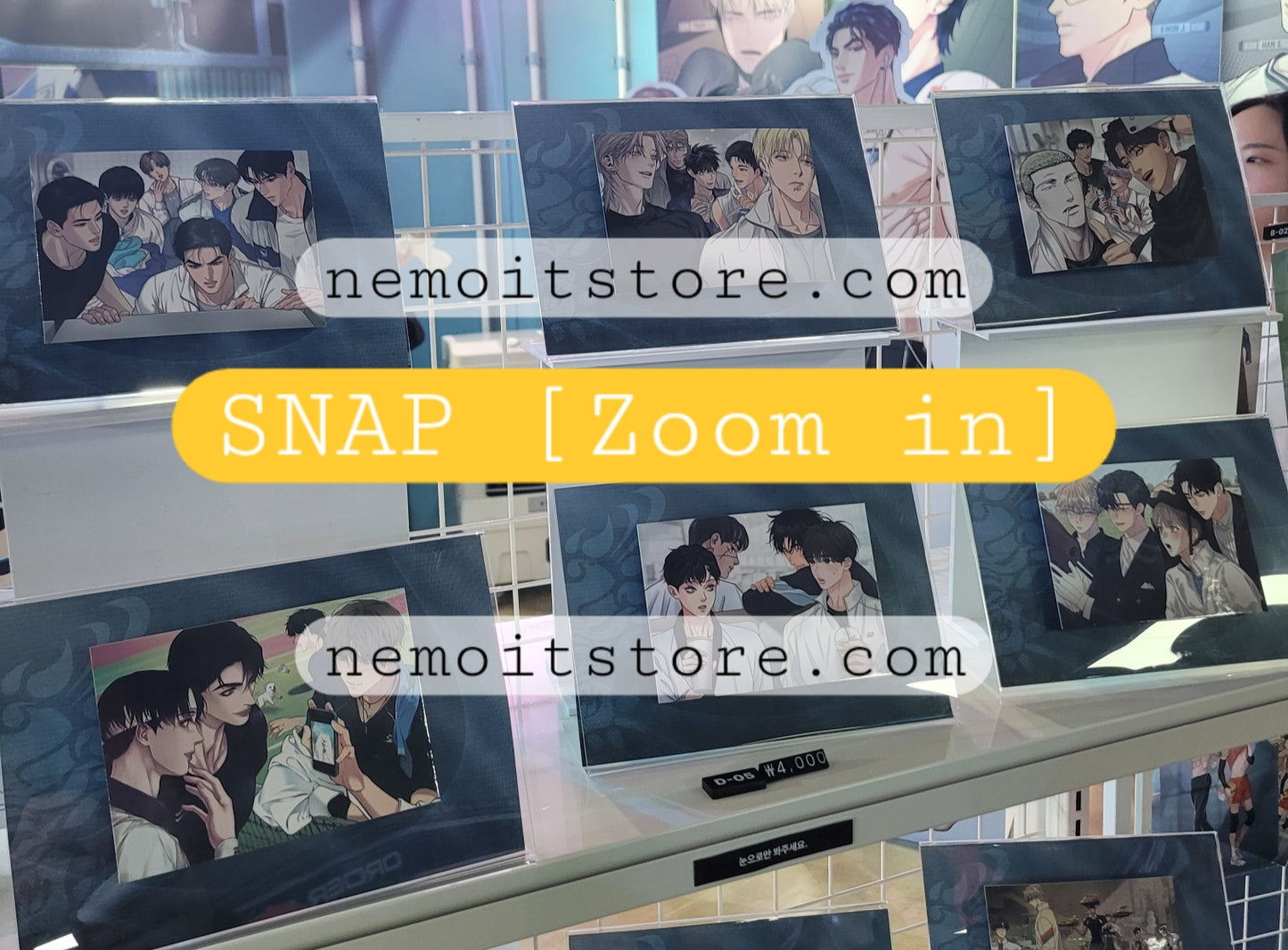 [POP-UP STORE] TEAM LEZHIN : Crossover Snapshots