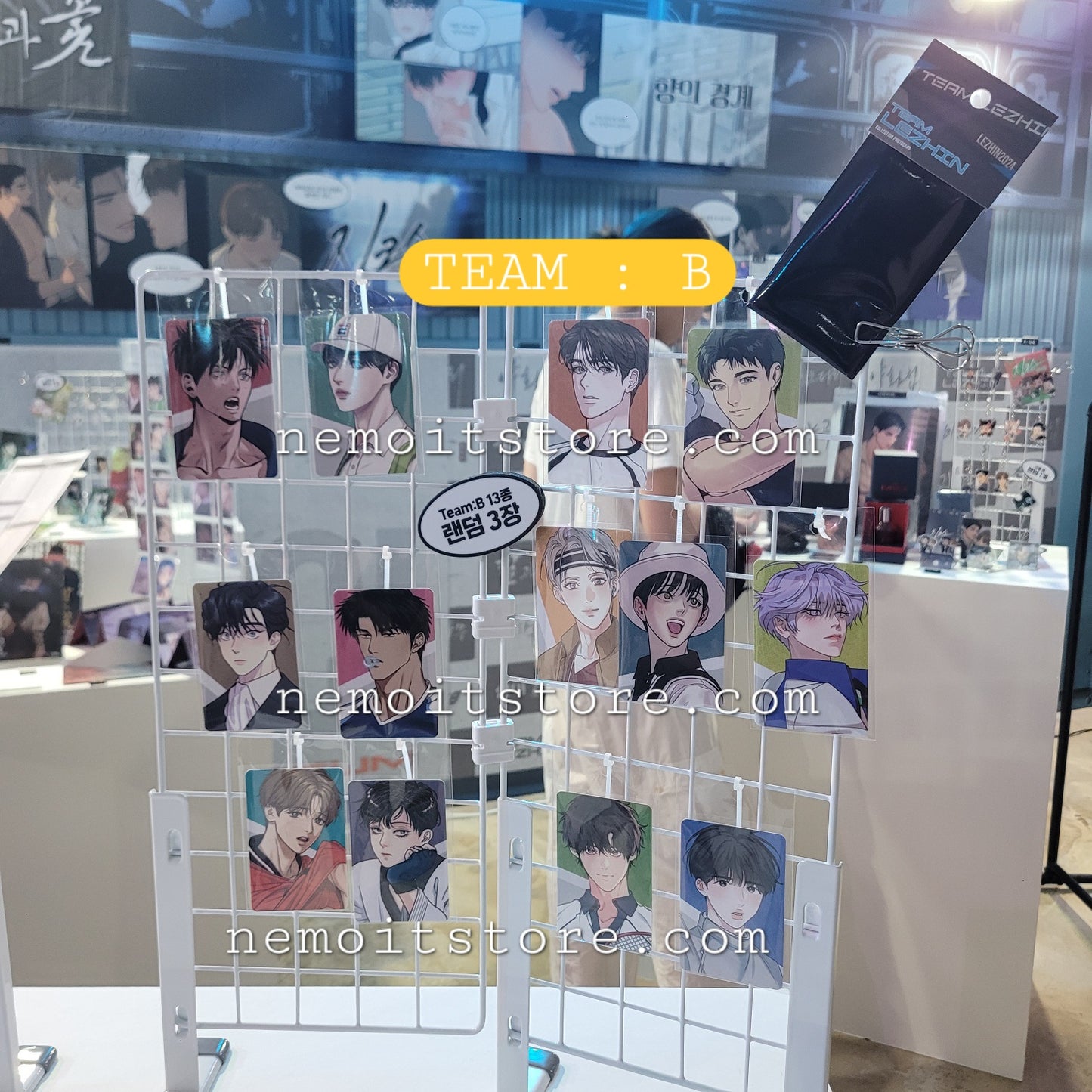 [POP-UP STORE] TEAM LEZHIN : Collection Photo card(team A/B)