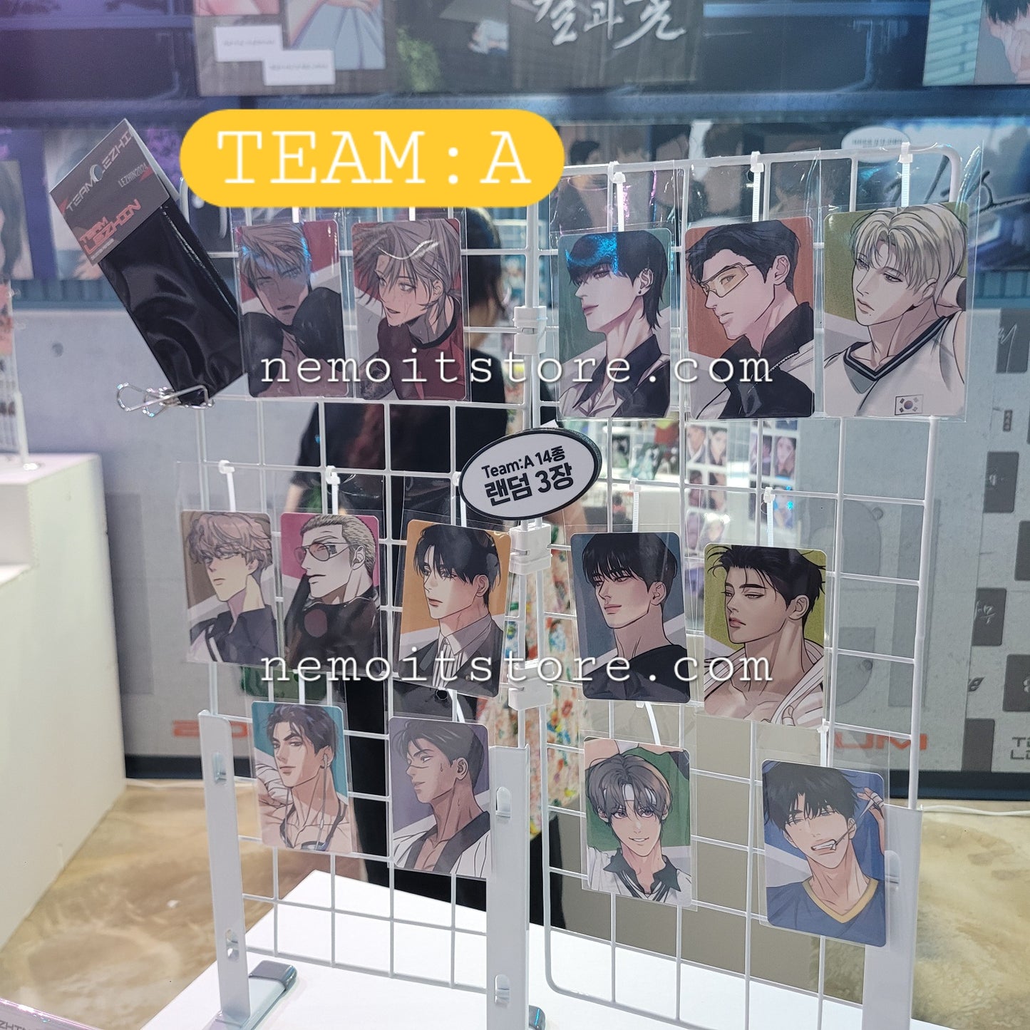 TEAM LEZHIN : TEAM:A, TEAM:B Collection Photo cards