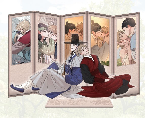 [POP-UP]Red Thread Quest(Special Round) : Acrylic folding screen Postcard Set