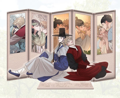 [POP-UP]Red Thread Quest(Special Round) : Acrylic folding screen Postcard Set