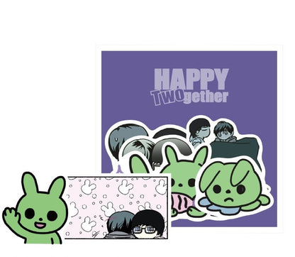 [Be On Cafe] Happy Twogether : Removable Sticker