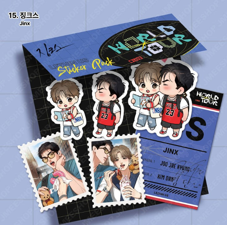 World Tour Live : Sticker Pack