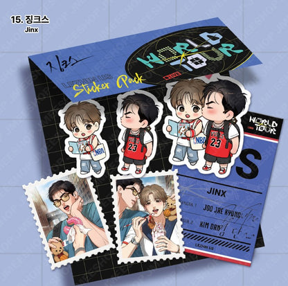 World Tour Live : Sticker Pack