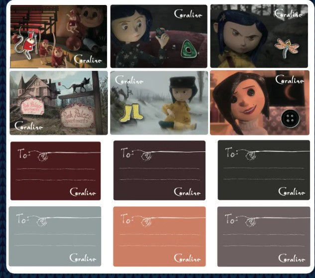 [pre-order closed][Tumblbug] Coraline : Official Goods