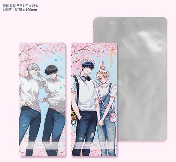 [Pre-order][Notea POP-UP] Us in BLoom : Long-Shaped Photo Card(random)
