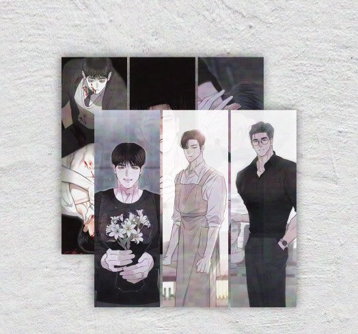 [Pre-order][collaboration cafe] Pieces of Us : translucent bookmark se ...