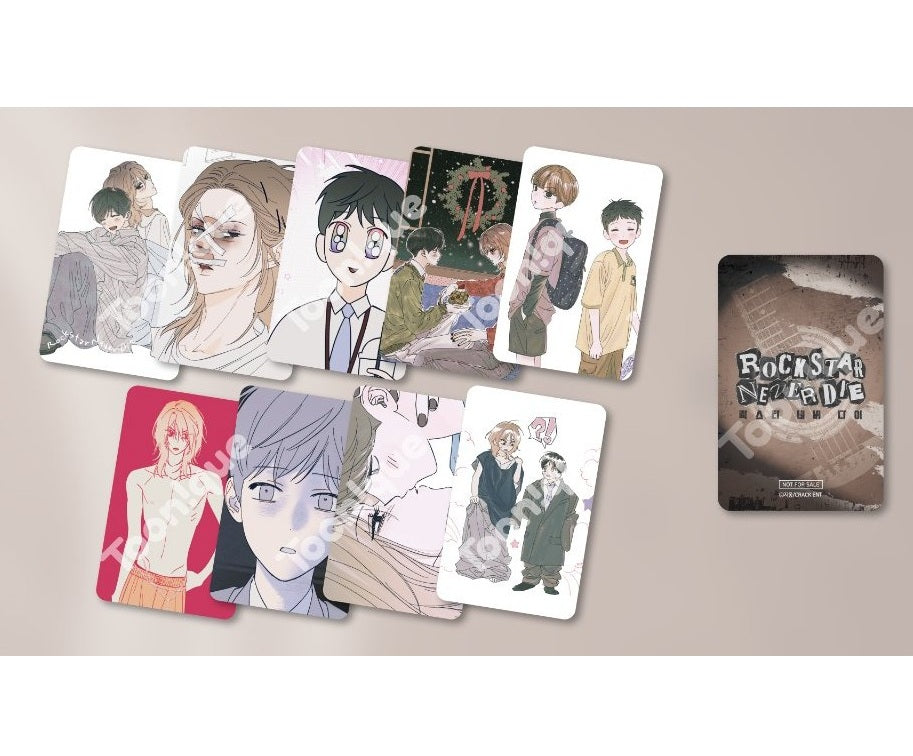 [Toonique Cafe] Rockstar Never Die : 9 photo cards set