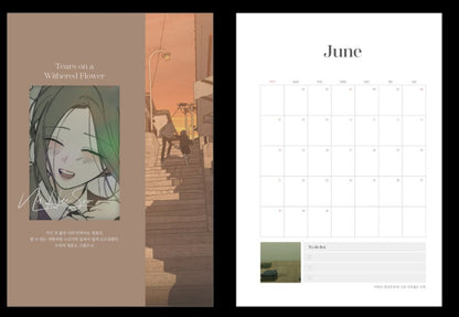 Tears on a Withered Flower : 2026 diary, Planner