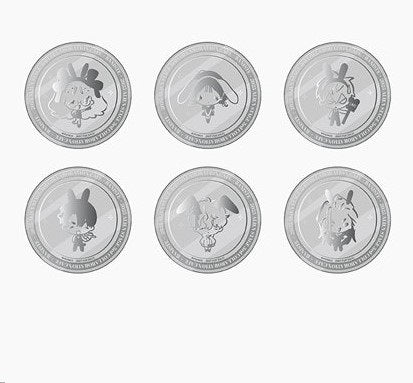 [pre-order][Aniplus Cafe] Alien Stage : Coin Stickers