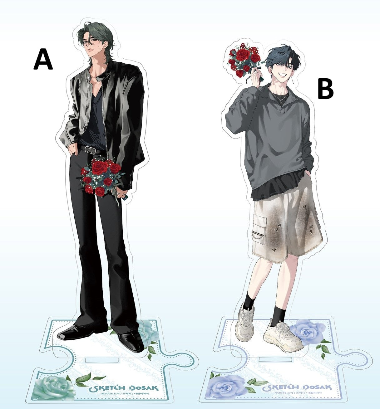 [pre-order] Sketch : Acrylic Stand, Do Baekwoon Han Jongwon
