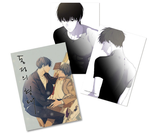 [pre-order][collaboration cafe] The Shape of Your Love × The Shape of Sympathy : Postcard Book Set for adult