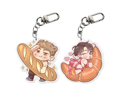 [collaboration cafe] Honey Bear : Acrylic Keyring