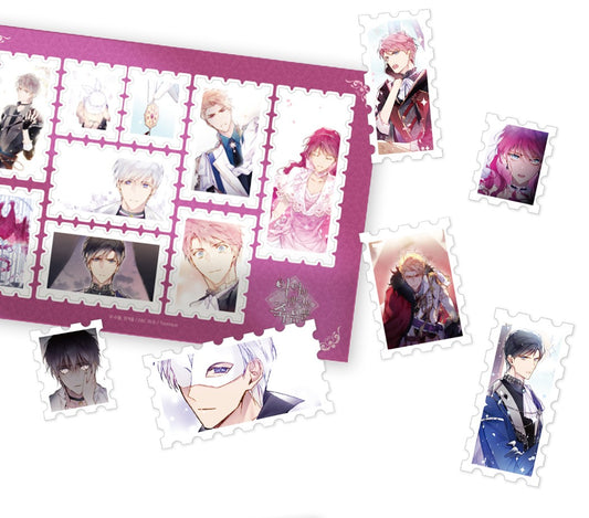 [last one][collaboration cafe] Villains Are Destined to Die : 2 stamp stickers
