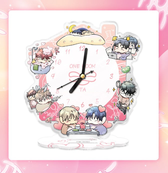 [collaboration cafe] One-Room TA : Acrylic Clock