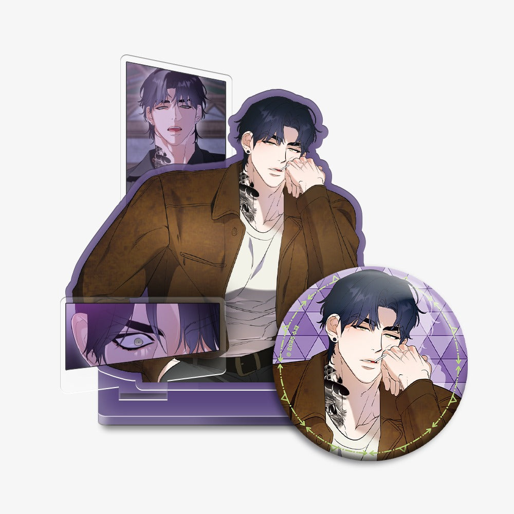 Ghostly Vendetta : Scene Acrylic Stand, Can Badge