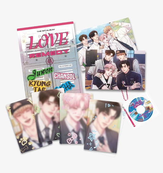 LOVE REMEDY : The 1st Album : LOVE REMEDY Package