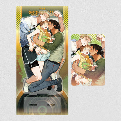 The Shape of Us : Bookend Acrylic Stand