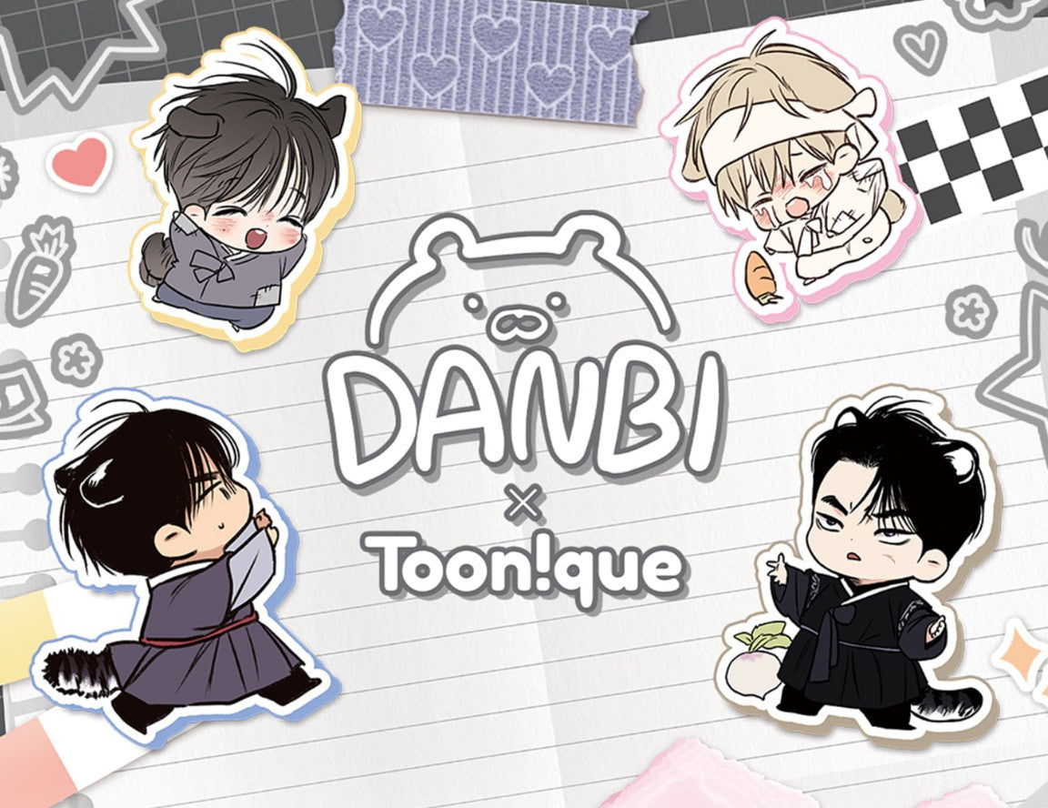 [collaboration cafe] DANBI(No Love Zone, Gig of the Day) : Illustration postcard book