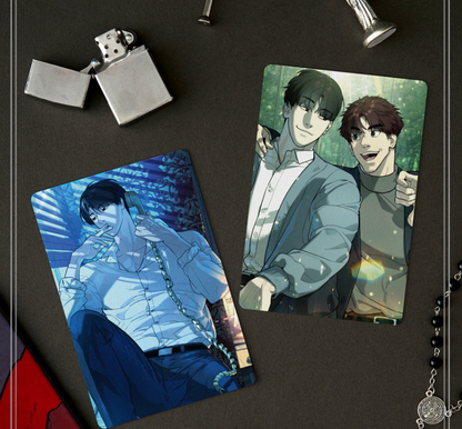 Killer Peter : 2 Lenticular Postcards