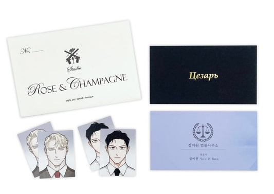 [Pre-order] [Cafe Event] Roses and Champagne : ID photo set