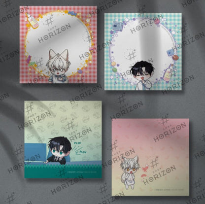 Plin's Love Juice : Sticky Memo Pad 4 Types