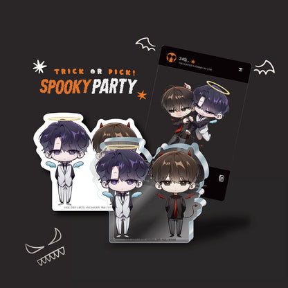 [pre-order]The Hunter’s Gonna Lay Low : “SPOOKY PARTY” Mini Acrylic Block SET