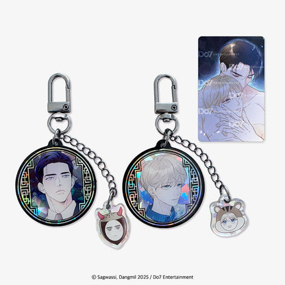 [pre-order] Tale of a Villain : Mother of Pearl Keyring Set