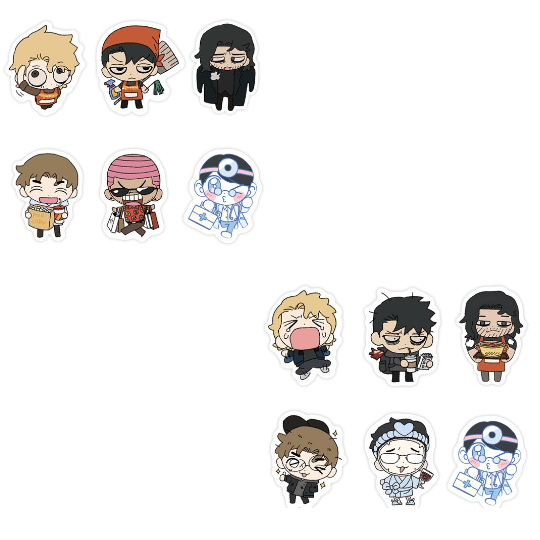 [pre-order] Killer Crush : Die-cut Sticker Set