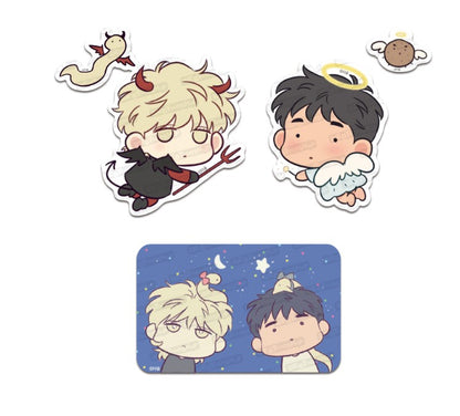 [pre-order] The Sacred serpent's Seduction : Big Cut-Out Sticker set No.1 + No.2