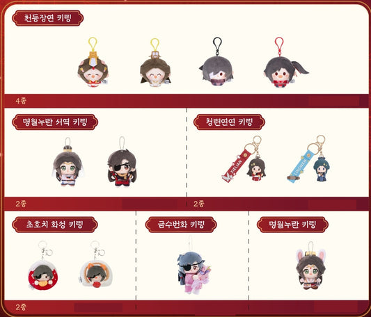 [collaboration cafe] Heaven Official's Blessing/TGCF : Keyrings